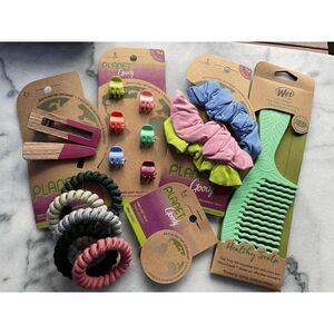 Planet Goody Comb, Scrunchies, Hair Ties, and More Lot of 5